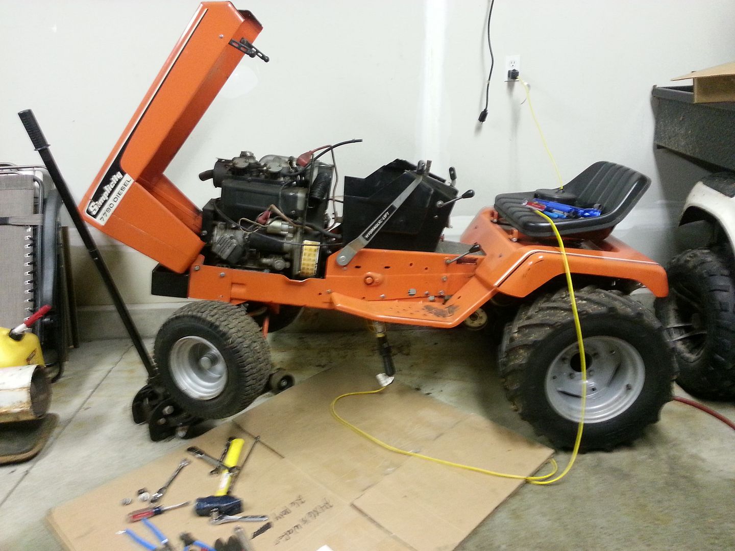 Project Checked Off The List! Power Steering Install On Simplicity 7790